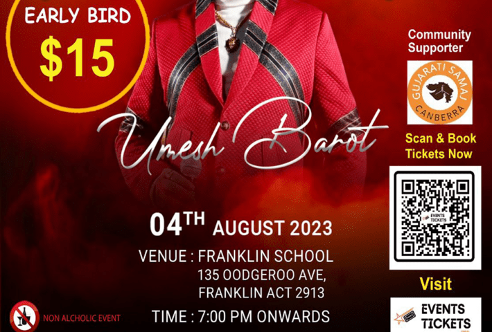 Garba Night With Umesh Barot- Canberra
